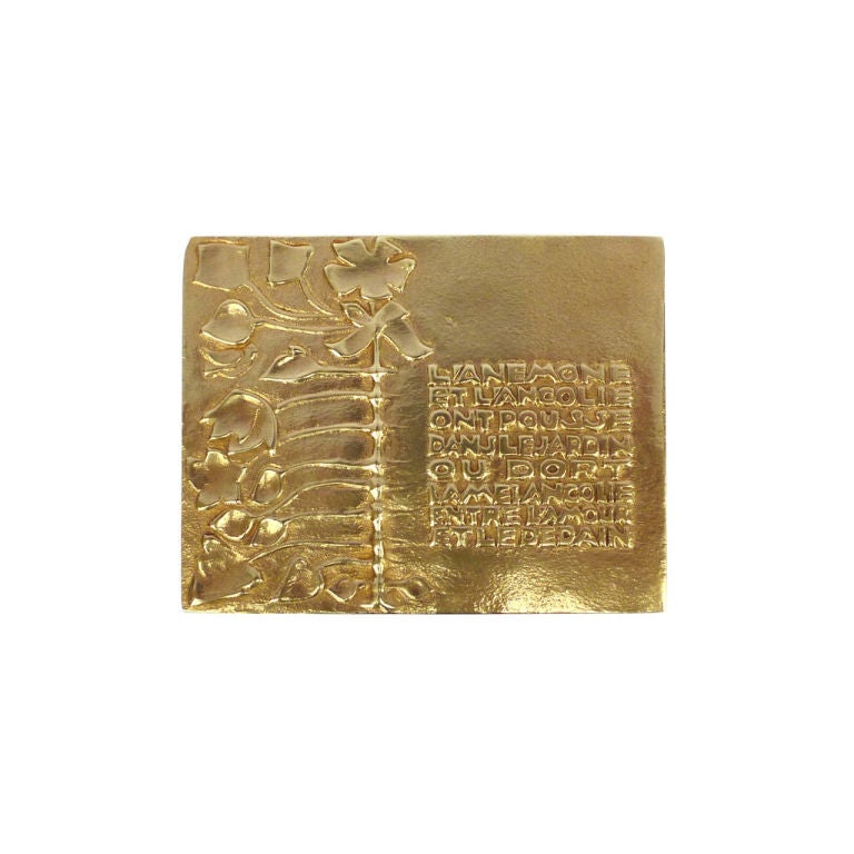 LINE VAUTRIN poem box