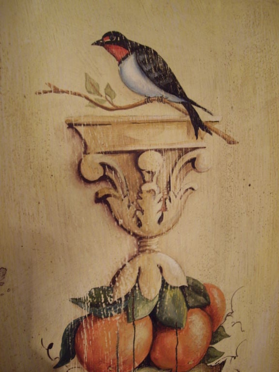 Painted Italian Armoire'