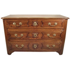 French Provincial walnut commode French Provincial walnut commode