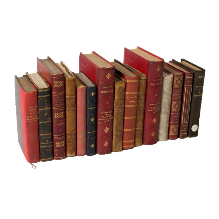 Beautiful Old Leather Books For Sale