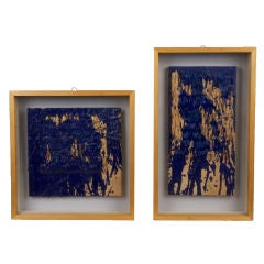 Pair of Polish Contemporary Paintings by Psoz