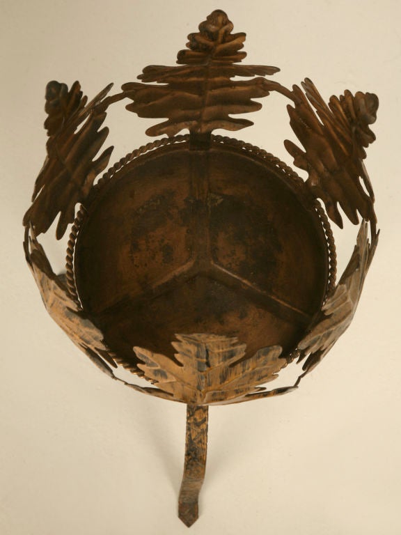 Vintage French Metal Plant Stand