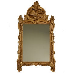 Stunning Restored Vintage French Louis XIV Gilt Mirror