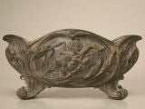 Antique French Cast Lead Jardiniere
