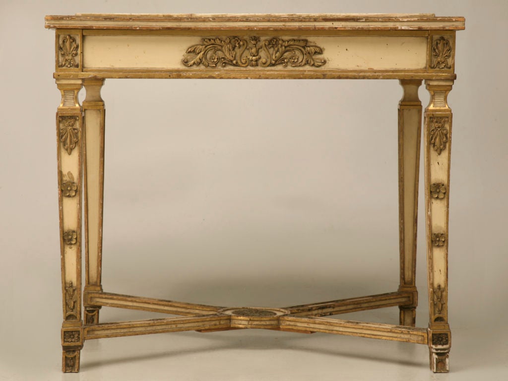 c.1860 French Directoire Style Parlor/Hall Table