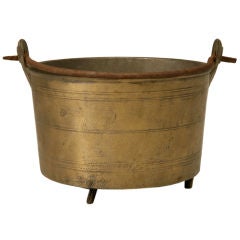 c.1820 Petite Antique French Footed Cauldron