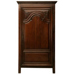 French Louis XIV Bonnetiere or Small Armoire