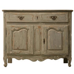Used 18th Century French Painted Louis XV Buffet, Restored