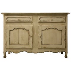  Antique French Painted Louis XV Buffet