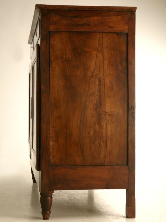 c.1820 French Directoire Cherry and Elm Buffet 6