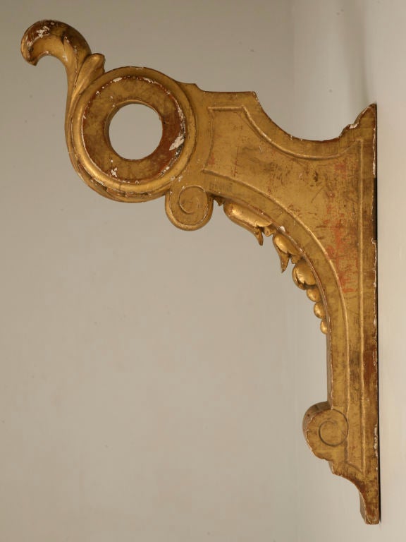 c.1860 Original Antique French Gilt Bracket