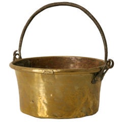 c.1850 Petite Handmade Antique French Cauldron