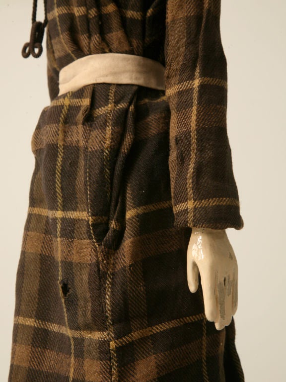 c.1910 Antique English Wooden Maiden Doll 3