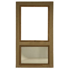 c.1850 Original Paint Antique French Trumeau