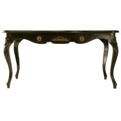 c.1870 Antique French Napoleon III  Writing or Sofa Table