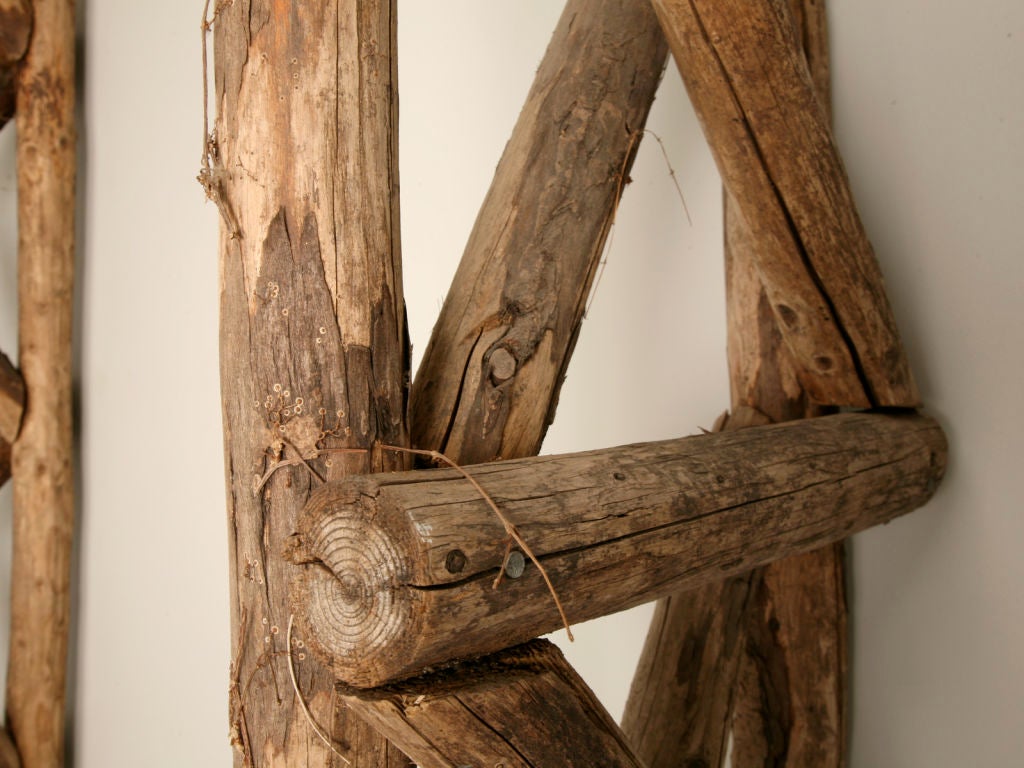 Rustic Vintage English Natural Pine Arbor at 1stDibs rustic arbor for