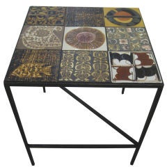 Mid Century Modern Tile Table