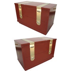 Pair of Mid Century  Chests of Drawers