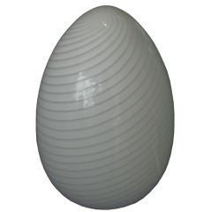 Murano Egg Lamp