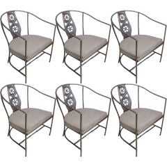 Set of Four  Vintage  Salterini Chairs