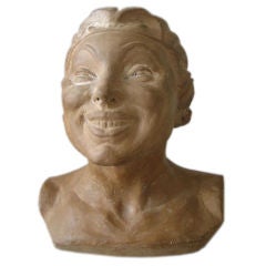 French Ceramic Devil Woman