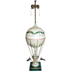 A Hot Air Balloon French Table Lamp
