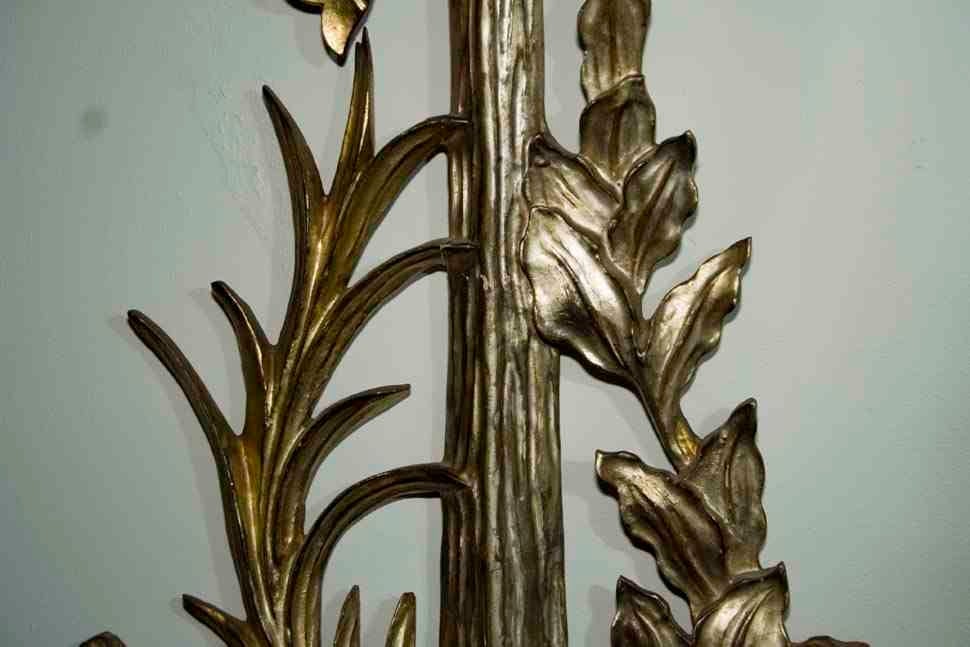 A Pair of Italian Neoclassic Design 3-Light Sconces
