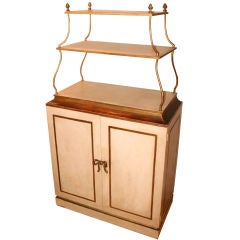 Grosfeld House American Cabinet with Vitrine Top