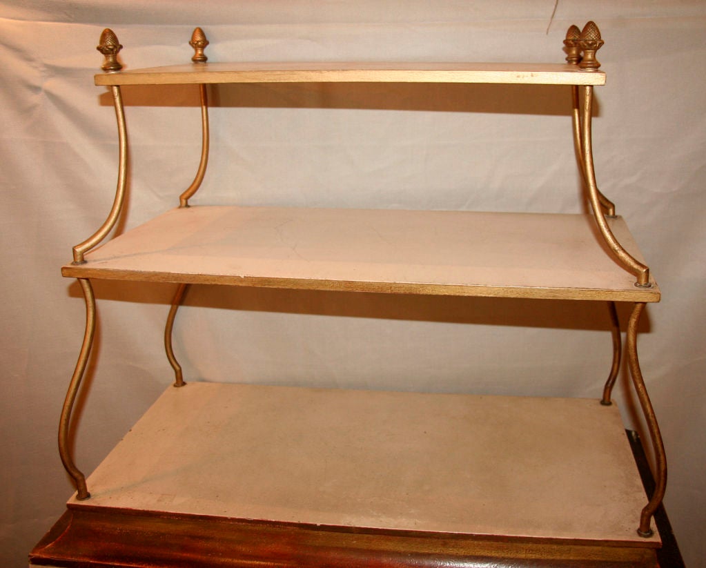 Grosfeld House American Cabinet with Vitrine Top