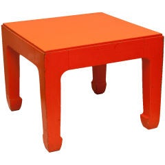An Asian Inspired Side Table