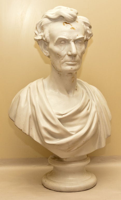Plaster Bust of George Washington After Houdon 2
