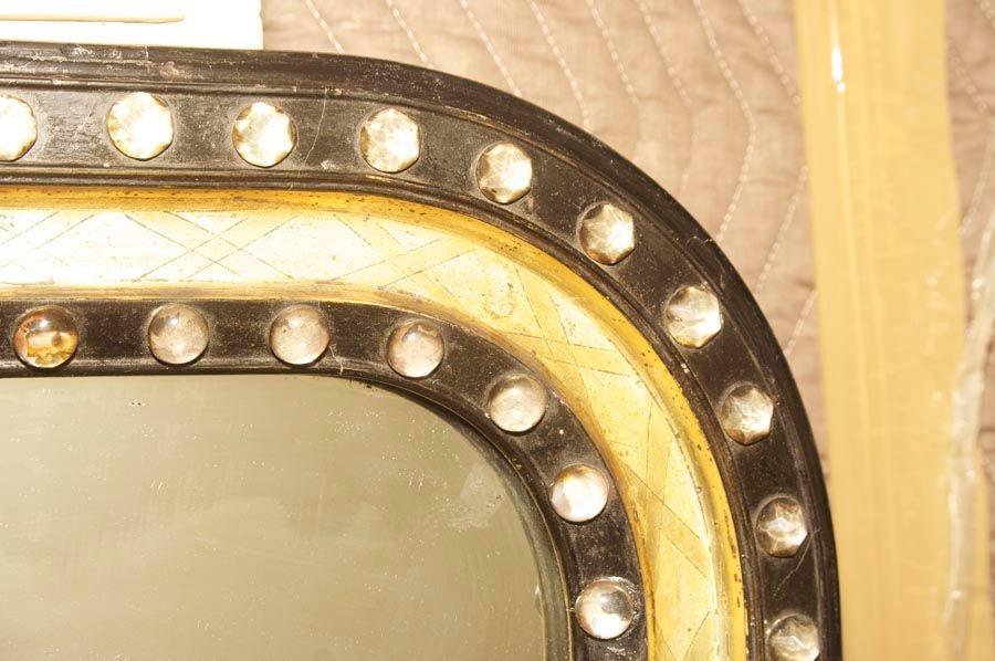An Irish Overmantle Mirror
