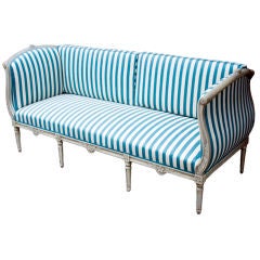 A Swedish Gustavian Sofa/Banquette