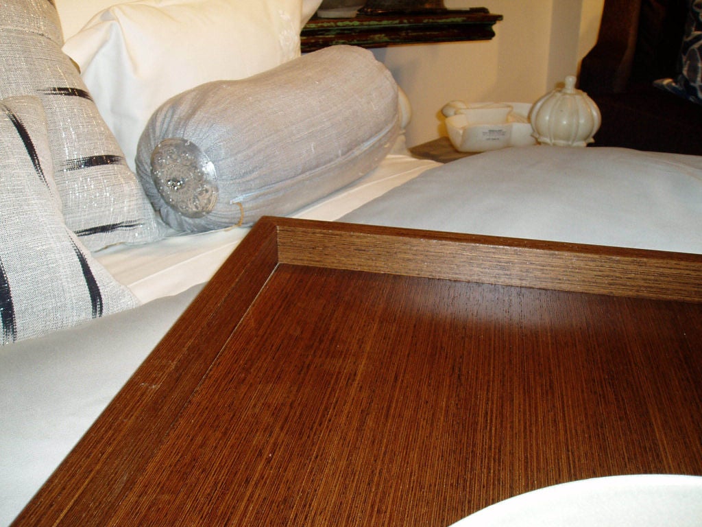 Wenge Wood Tray In Excellent Condition In New York, NY