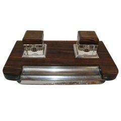 French Macassar Inkwell 10
