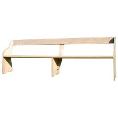 MENNONITE MEETING HOUSE BENCH