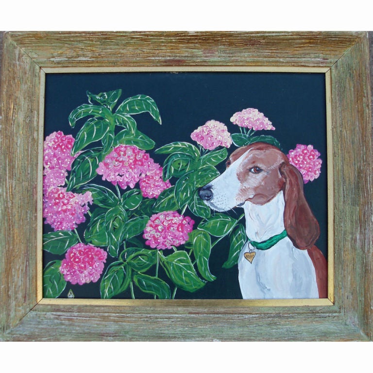 Painting: Hydrangia Hobie by Judy Henn