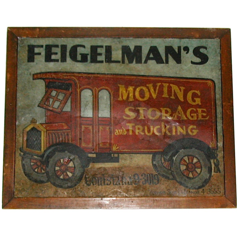 American Folk Art Trade Sign For Sale