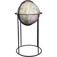 A Floor Standing Globe by Paul Mccobb