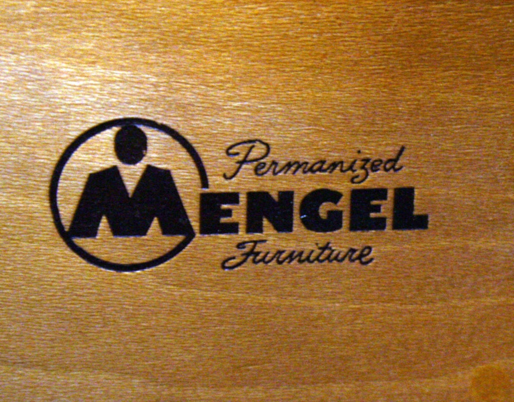 Oak Pair of Chest of Drawers by Raymond Loewy for Mengel