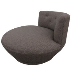 Used A Swivel Saucer Chair after Milo Baughman