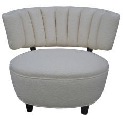 Art Deco Slipper Chair by Gilbert Rohde