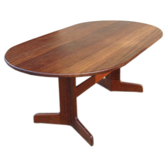 Solid Sedua Blond Table by Gerald McCabe