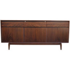 Walnut and Rosewood Dresser/Credenza by Fabey