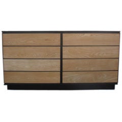 Eight Drawers Bi-Color Chest of Drawers