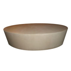 Stone Coffee Table in Colored Ciment by Maya Lin for Knoll