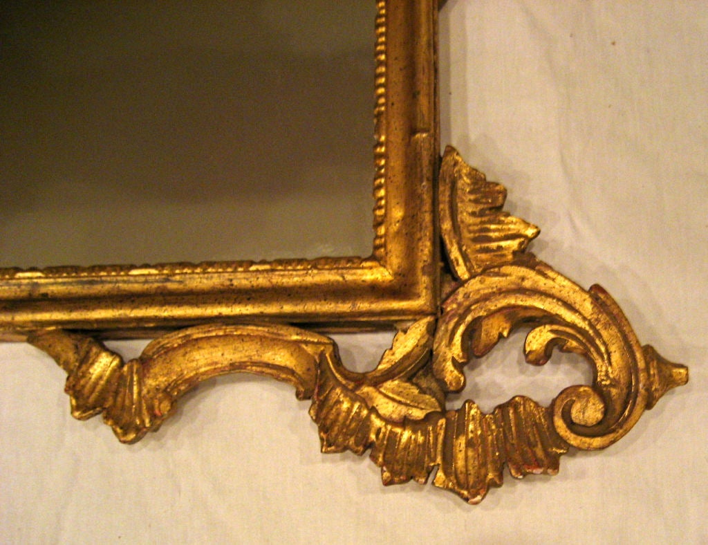 Large Pair of  Italian Rococo Pier Mirrors