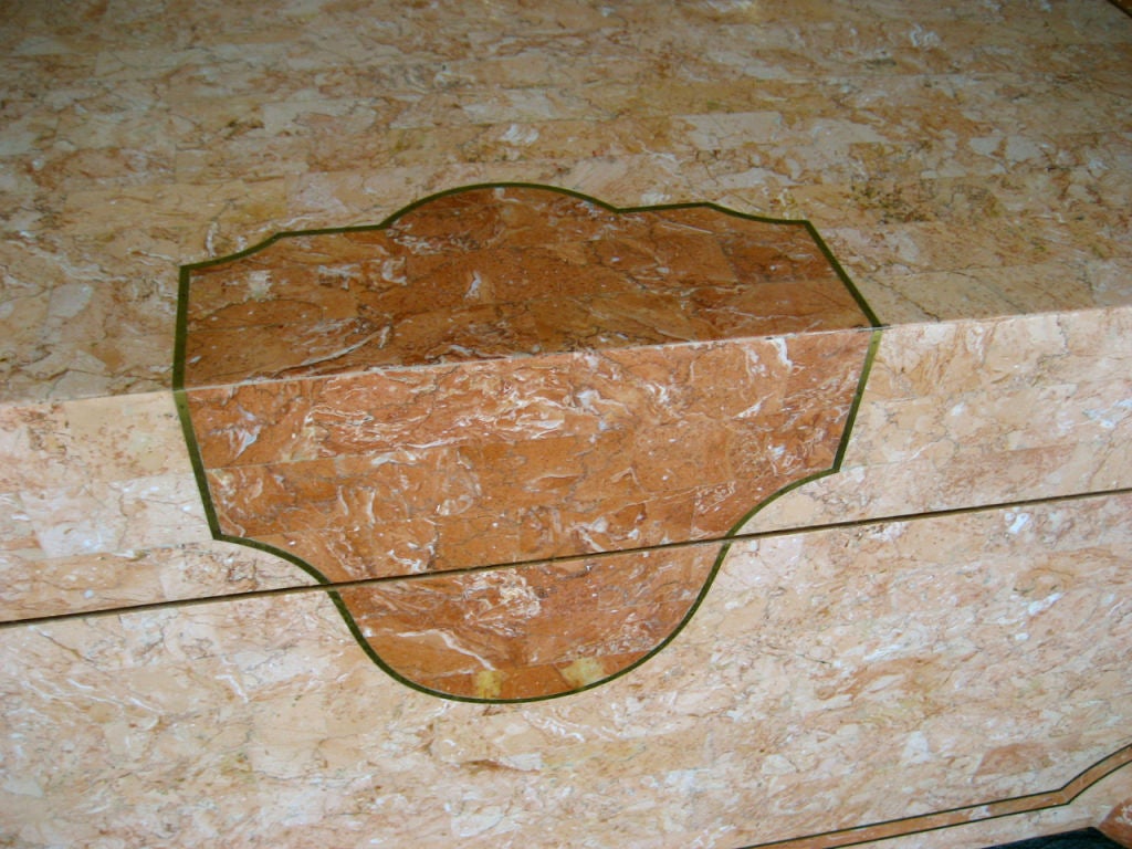 Tesselated Stone Trunk Coffee Table by Marcius