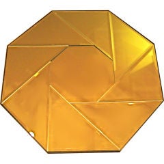 Large Octagonal Pinwheel Pattern Mirror 10