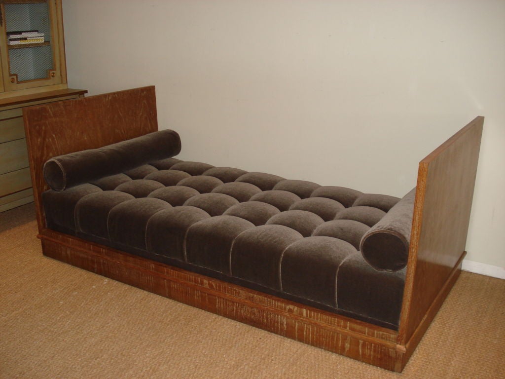 French, Cerused Oak Day Bed 1